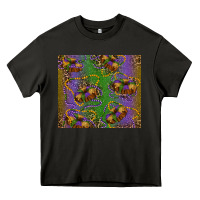 Asphalt mardi gras king cake leopard Heavy Core Tee - RanaPortraitStore