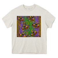 Cream mardi gras king cake leopard Heavy Core Tee - RanaPortraitStore