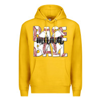 Lemon baseball mama Premium Hoodie - CowhideDigitalArt