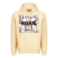 Pina Colada baseball mama Premium Hoodie - CowhideDigitalArt