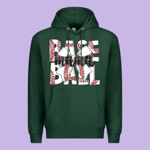 Baseball Mama Premium Hoodie Designed By Cowhidedigitalart