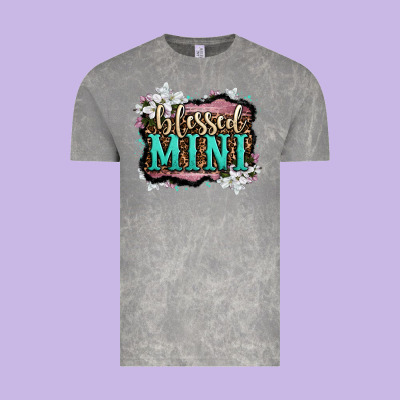Blessed Mini Vintage Tee Designed By Oliviacreatesart
