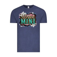 Vintage Denim blessed mini Vintage Tee - OliviaCreatesArt