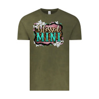 Vintage Olive blessed mini Vintage Tee - OliviaCreatesArt