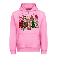 Fuchsia Pink nurse Christmas Urban Hoodie - JahusDesignShop