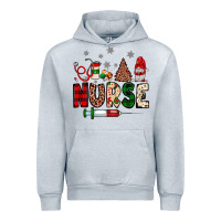Heather Grey nurse Christmas Urban Hoodie - JahusDesignShop