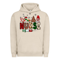 Pigment French Oak nurse Christmas Urban Hoodie - JahusDesignShop