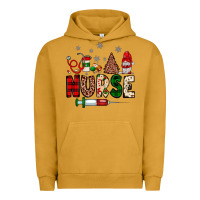 Pigment Peanut Butter nurse Christmas Urban Hoodie - JahusDesignShop