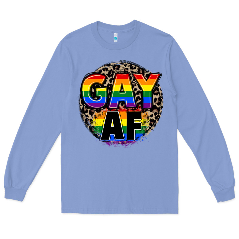Gay Af Long Sleeve Tee by FaDigitalArtStudio | Teevron
