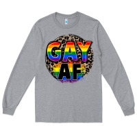 Heather Grey Gay af Long Sleeve Tee - FaDigitalArtStudio