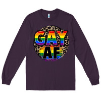 Plum Gay af Long Sleeve Tee - FaDigitalArtStudio