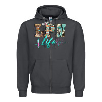 Smoke western nurse lpn  life Zipper Hoodie - BarkalooDesign
