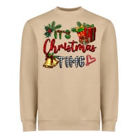 Mushroom it's Christmas time Heavyweight Sweatshirt - BarkalooDesign