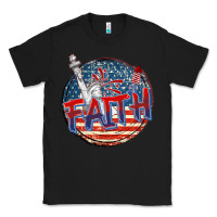 Black faith usa Classic Tee - CowGirlArtShop