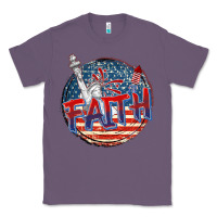 Lavender faith usa Classic Tee - CowGirlArtShop