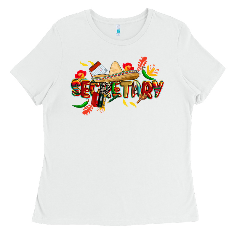 Cinco De Mayo Secretary Ladies Tee by CowGirlArtShop | Teevron