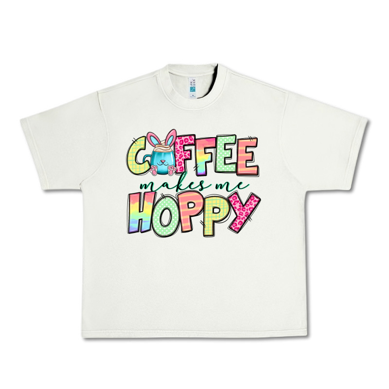 Coffee Makes Me Hoppy Easter Urban Heavy Tee by Jasminsmagicworld | Teevron