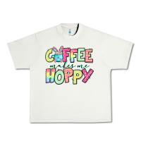Pistachio coffee makes me hoppy easter Urban Heavy Tee - Jasminsmagicworld