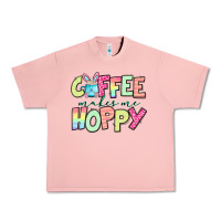 Salmon coffee makes me hoppy easter Urban Heavy Tee - Jasminsmagicworld