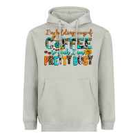 Moon Dust i am holding a cup of coffee so yeah iam pretty bu Heavyweight Hoodie - AdoDesignShop