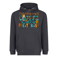 Smoke i am holding a cup of coffee so yeah iam pretty bu Heavyweight Hoodie - AdoDesignShop