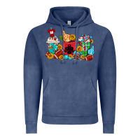 Vintage Denim Coffee And American Football Coffee Cups Vintage Hoodie - FaDigitalArtStudio
