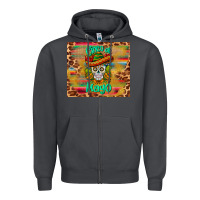 Smoke cinco de mayo sombrero skull Zipper Hoodie - BarkalooDesign