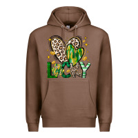 Chestnut Lucky Saint Patricks Day Premium Hoodie - CowhideDigitalArt