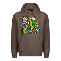Coffee Lucky Saint Patricks Day Premium Hoodie - CowhideDigitalArt