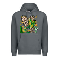 Rock Lucky Saint Patricks Day Premium Hoodie - CowhideDigitalArt