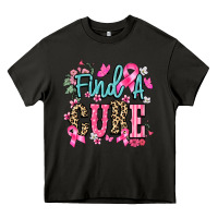 Asphalt find a cure Heavy Core Tee - NancyCooperArtShop