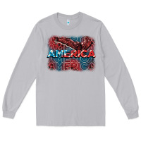 Moon Dust America america america america 4th of july Long Sleeve Tee - FaDigitalArtStudio