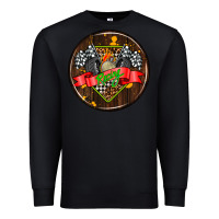 Black race coasters Premium Sweatshirt - AdoDesignShop
