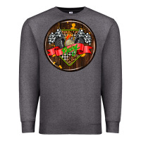 Charcoal Heather race coasters Premium Sweatshirt - AdoDesignShop