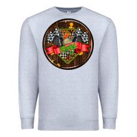 Heather Grey race coasters Premium Sweatshirt - AdoDesignShop