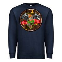 Navy race coasters Premium Sweatshirt - AdoDesignShop
