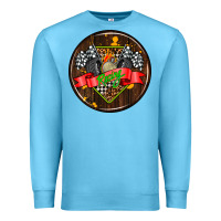 Ocean Blue race coasters Premium Sweatshirt - AdoDesignShop