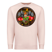 Pale Pink race coasters Premium Sweatshirt - AdoDesignShop