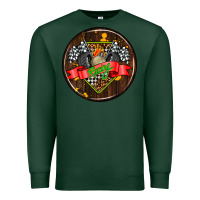 Sports Green race coasters Premium Sweatshirt - AdoDesignShop