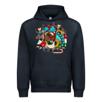 Navy Christmas sunflower gemstone nurse Urban Hoodie - JahusDesignShop