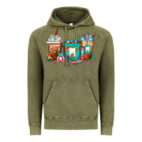 Dentist Coffee Cups Vintage Hoodie | Teevron
