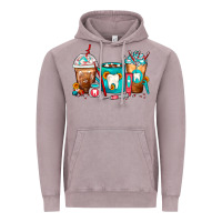 Vintage Zinc Dentist Coffee Cups Vintage Hoodie - FaDigitalArtStudio