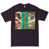 Plum Oklahoma Premium Tee - TumblerDesignByShophia
