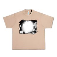 Burro Cowhide Bleached Urban Heavy Tee - CowCowDesign