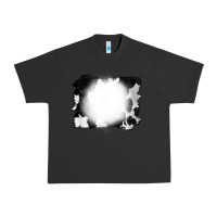 Pigment Black Cowhide Bleached Urban Heavy Tee - CowCowDesign