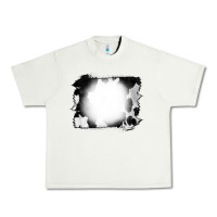 Pistachio Cowhide Bleached Urban Heavy Tee - CowCowDesign