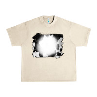 Sandshell Cowhide Bleached Urban Heavy Tee - CowCowDesign