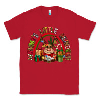 Red mommys little reindeer christmas Classic Tee - CowGirlArtShop