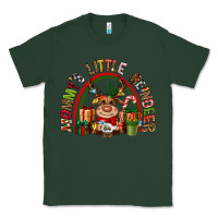 Sports Green mommys little reindeer christmas Classic Tee - CowGirlArtShop