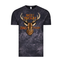 Cloud Black best buckin' dad ever deer Vintage Tee - Jasminsmagicworld
